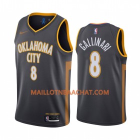 Maillot NBA Oklahoma City Thunder Danilo Gallinari 8 Nike 2019-20 City Edition Swingman - Homme